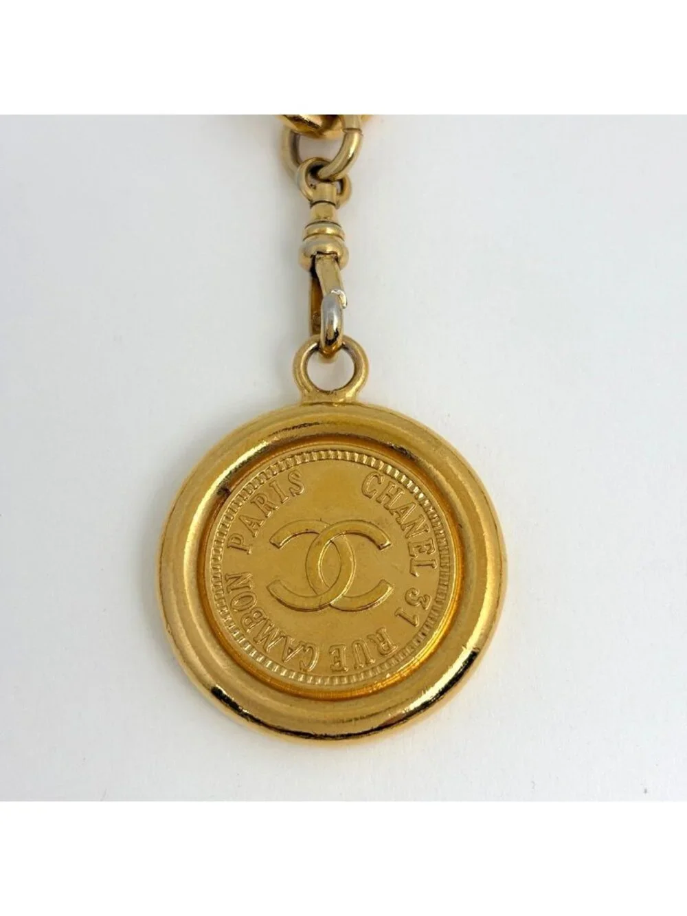Chanel CC Logo Chain Belt Gold Plated